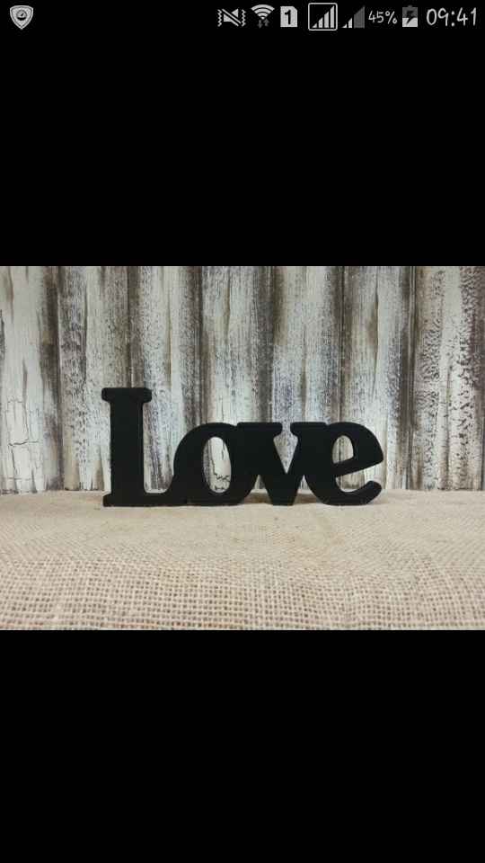 Placa de love - 2