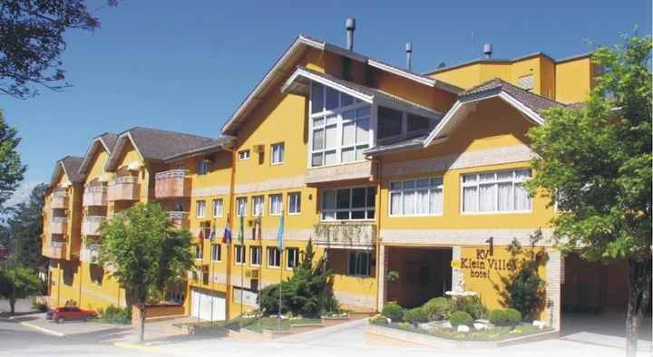 Fachada do Hotel Klein Ville