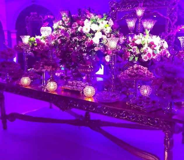Mesa dos doces