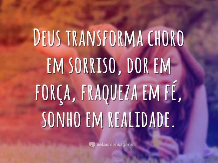 Que assim seja!