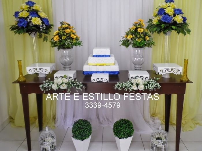 Inspiração para mesa do bolo/doces