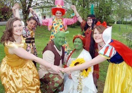 Casamento Sherek e Fiona
