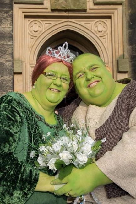 Casamento Sherek e Fiona 2