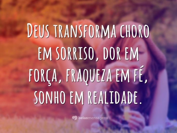 Que assim seja!