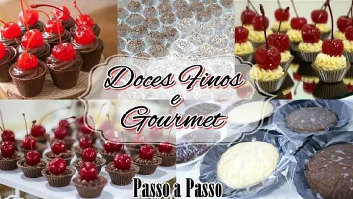 Receita doces de casamento - 1