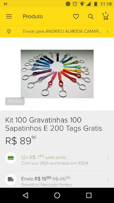 Passar a vaquinha ao invés da gravata/sapatinho? - 1
