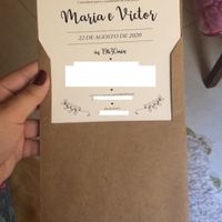 meu convite de casamento diy #vemver #noivaeconomica #economia - 2