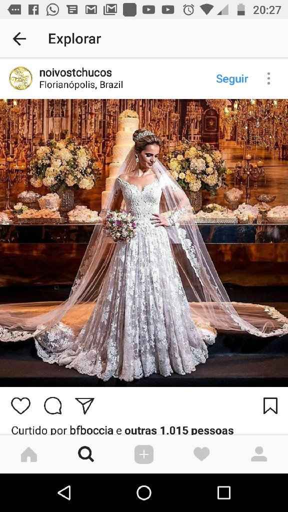 Você casaria com esse vestido? - 1