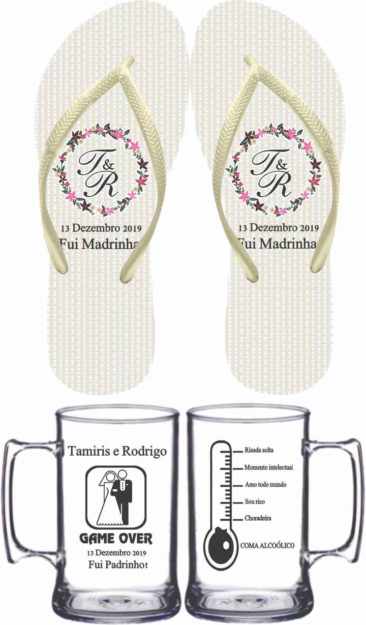 Lembrancinha para Madrinhas / Padrinho