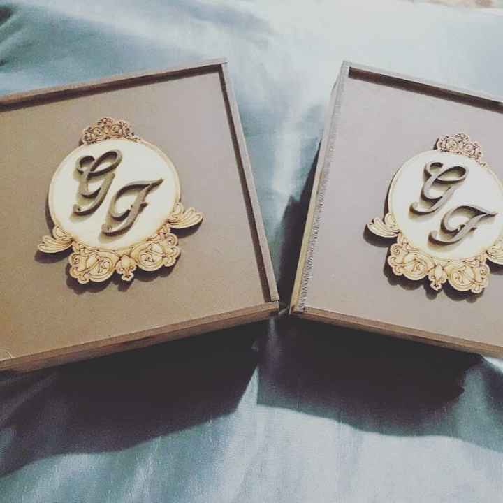 Caixinhas personalizadas em MDF