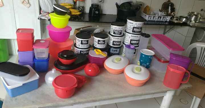 Enxoval de tupperware - 1