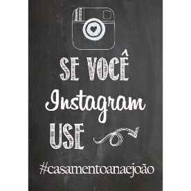 Lousa instagram 