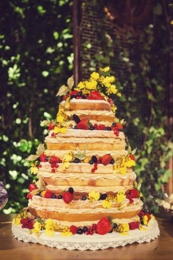 Naked cake