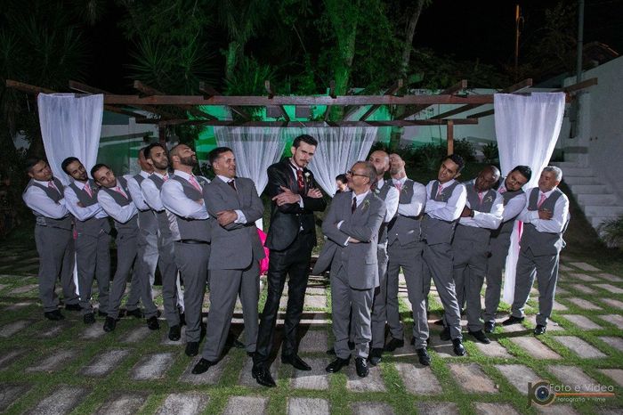 Sessão de fotos padrinhos