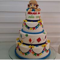 Bolo junino para casamento - 2