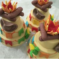 Bolo junino para casamento - 4