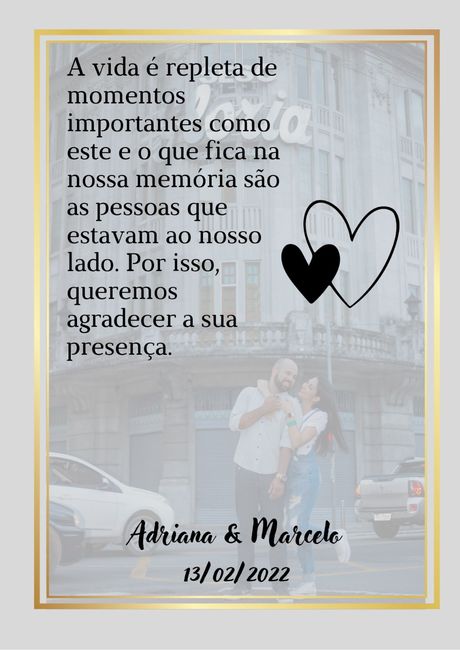 Meus convites de casamento 🌻❣️ 6