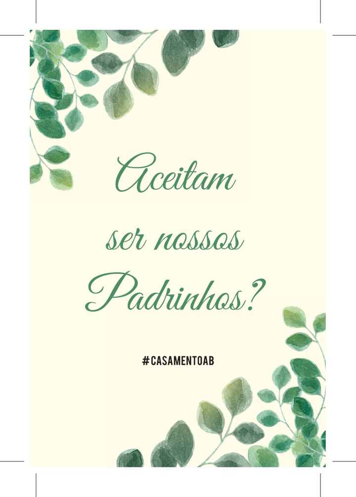Convite Padrinhos - 4