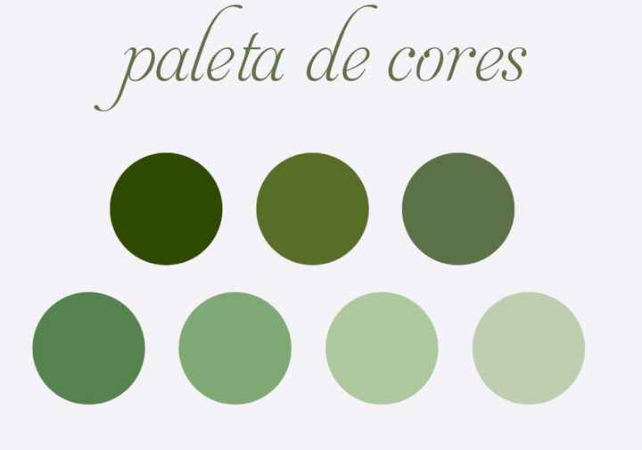 Paleta para madrinhas - 1