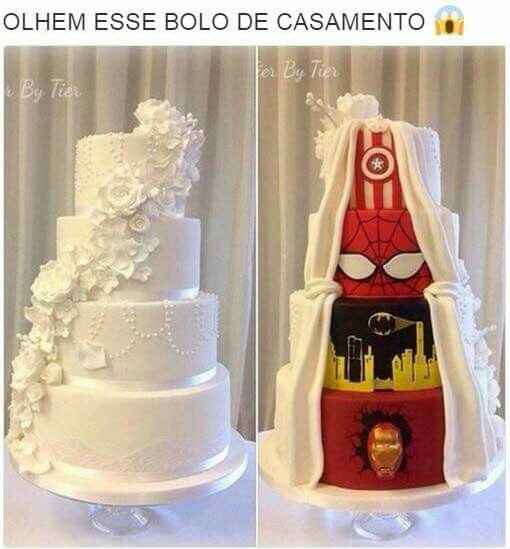 Olha esse bolo noivinhaaa !!! - 1