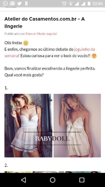 Atelier do Casamentos.com.br - A lingerie - 1