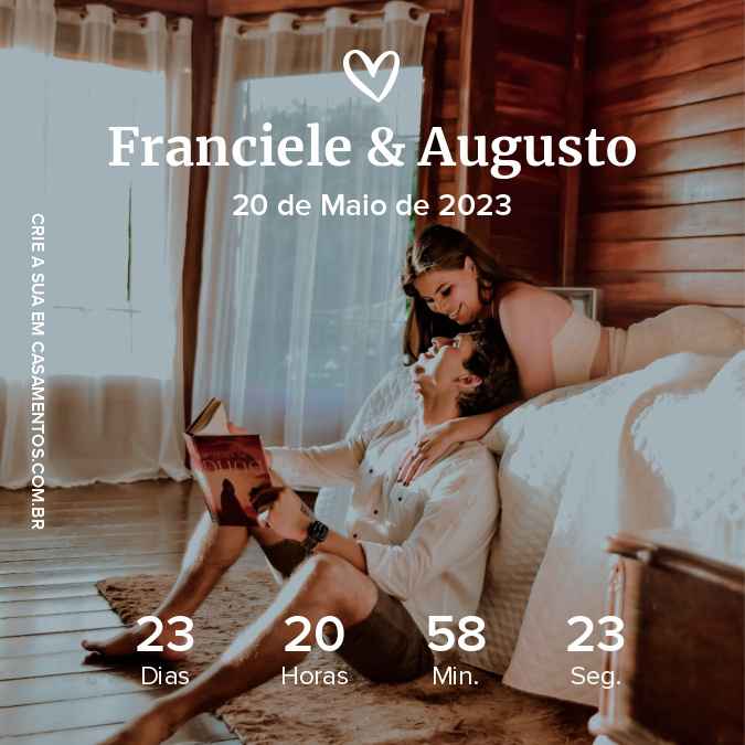Seu Save The Date para o mundo ver! - 1