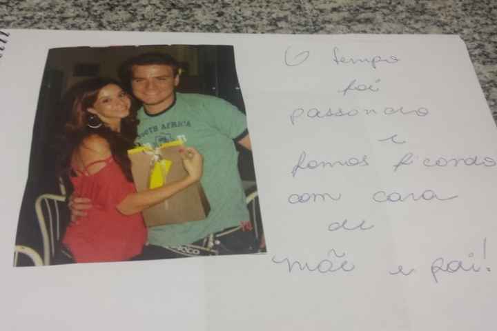 nosso amor crescebdo na barriga