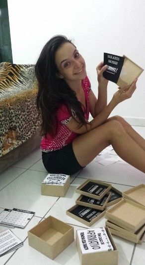 na produção das caixinhas