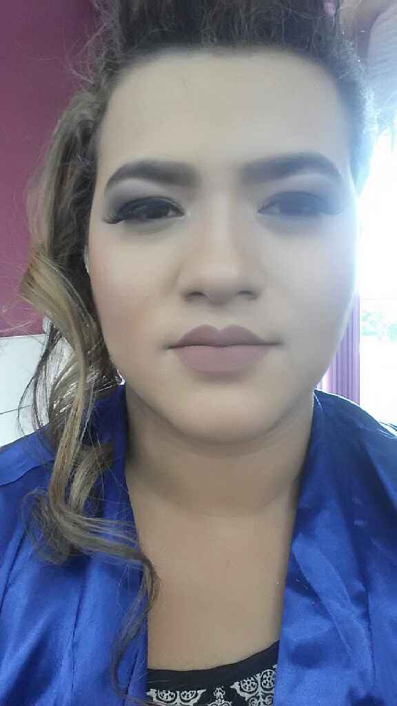 Prova da make e penteado #vemver - 1