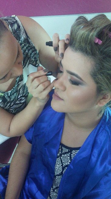Prova da make e penteado #vemver - 4