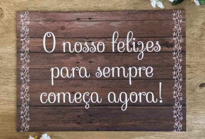 Plaquinha - 1