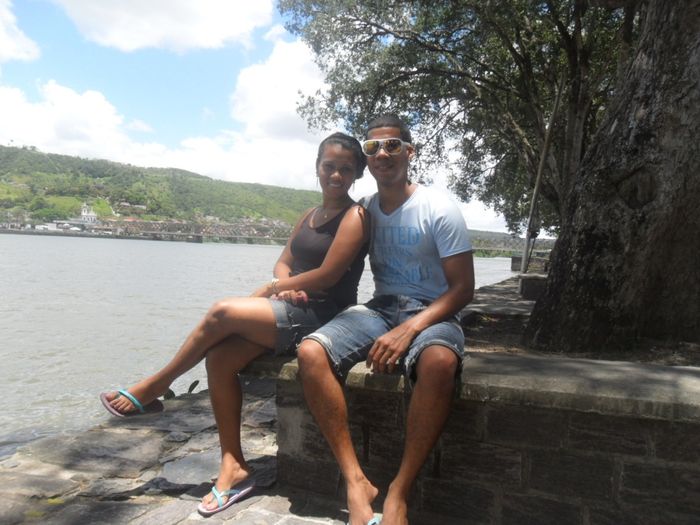 Eu e meu noivo em Cachoeiro Ba,