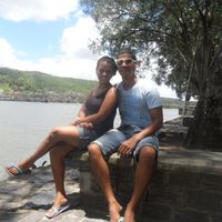 Eu e meu noivo em Cachoeiro Ba,