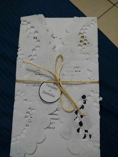 Convite de noivado pronto - 2