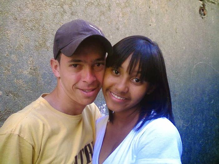 Nossa primeira foto oficialmente como namorados.