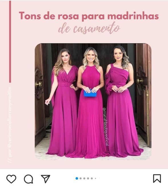Em casamentos nós usamos rosa! (madrinhas) 2