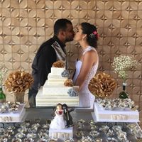 Enfim casados...