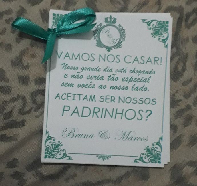 Manual dos padrinhos chegou 😍 - 1