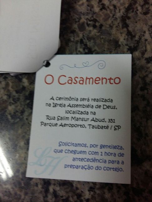 Convite para os padrinhos diy parte 2 #vemver - 8