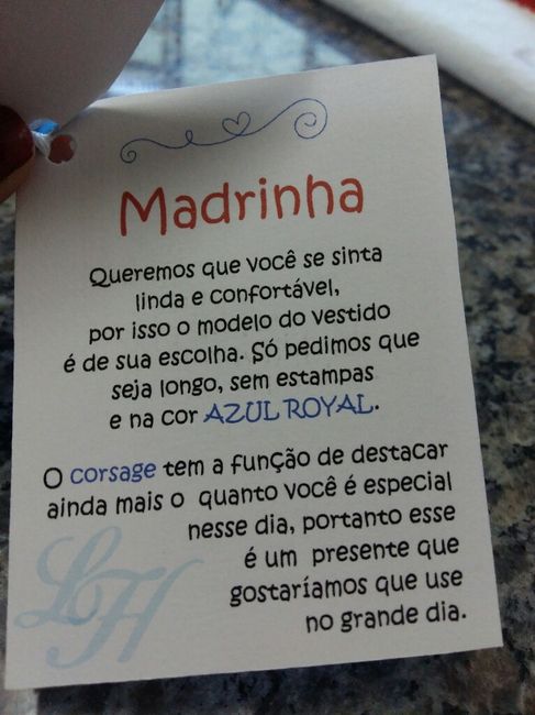 Convite para os padrinhos diy parte 2 #vemver - 10