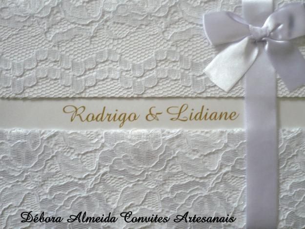  passo a passo de convite com renda: