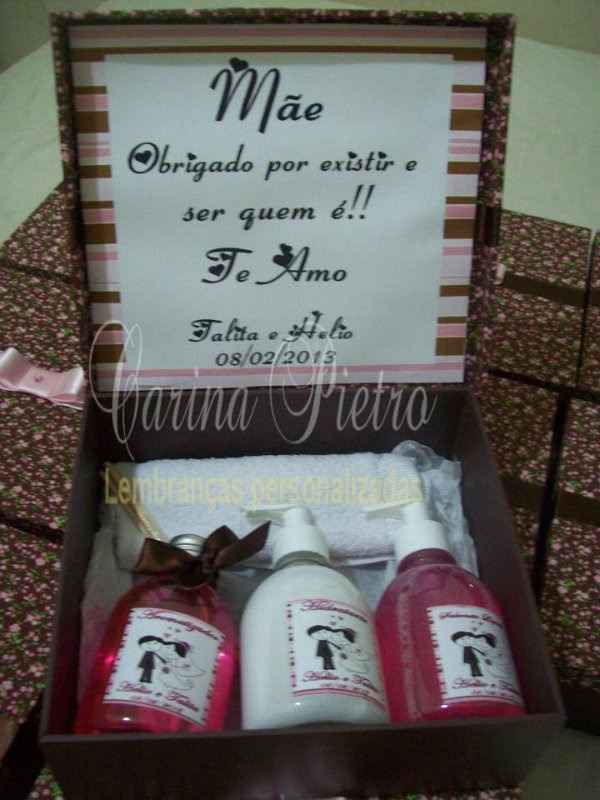 Lembrancinhas das Mães