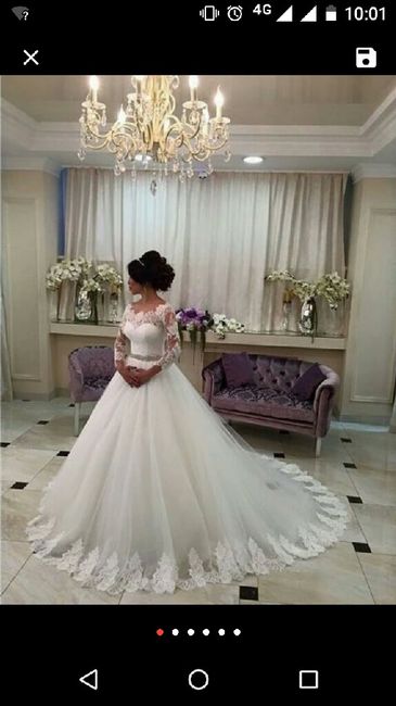 Vestido de noiva ali express - 1