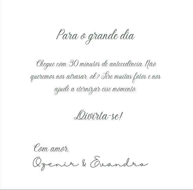 diy - Convite dos padrinhos, pajens, daminhas, florista, celebrante e pais dos noivos! - 10