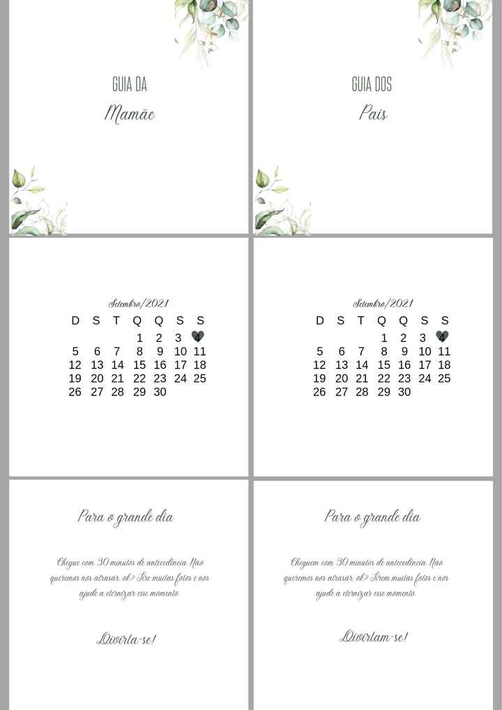 diy - Convite dos padrinhos, pajens, daminhas, florista, celebrante e pais dos noivos! - 19