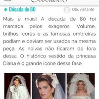 Tradicional vestido de noiva épocas - 8