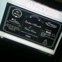  convite feito por mim #agoraterminei - 1