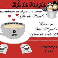 Esse é o do chá de panela que falei: