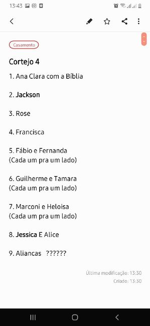 Dúvida no cortejo 4