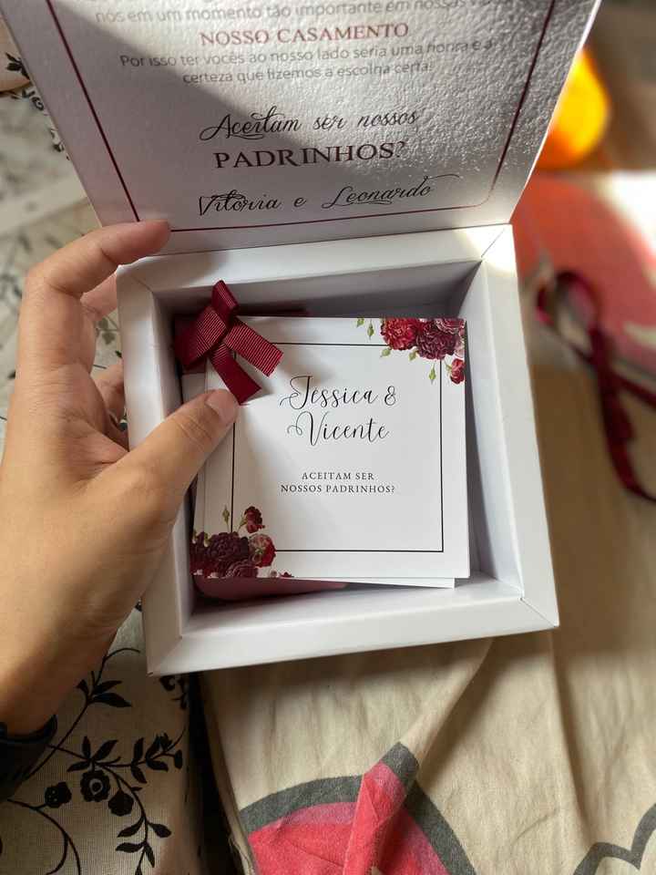 Caixinhas dos padrinhos ❤️ - 4